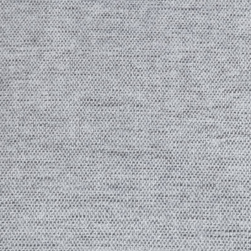 Noak 2-Seater Grey Woven Fabric Sofa with Chrome Legs - Image 13