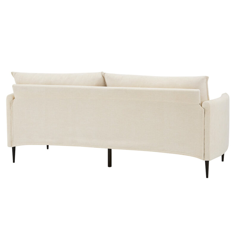Bari Beige Woven Fabric Sofa - Image 13