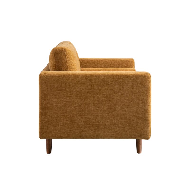 Henrietta 2-Seater Sofa, Spiced Honey Chenille - Image 5