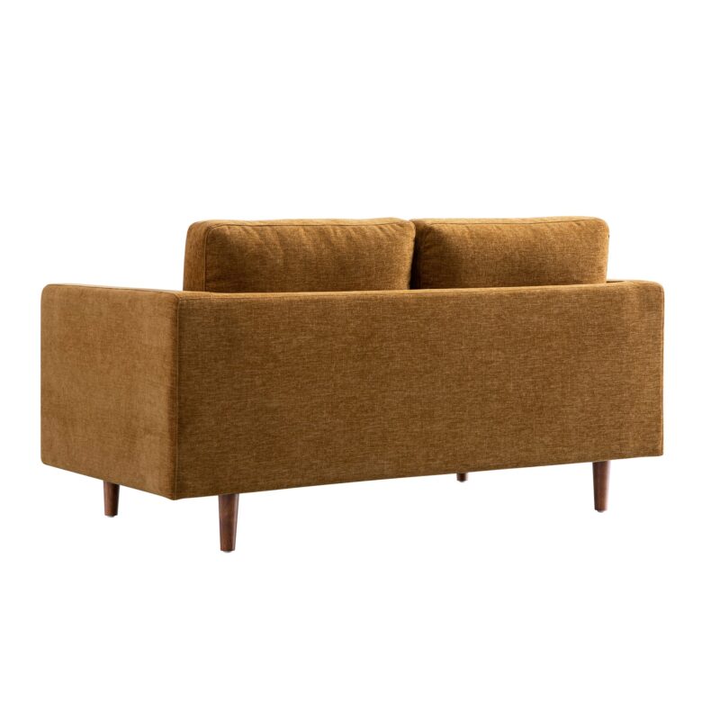 Henrietta 2-Seater Sofa, Spiced Honey Chenille - Image 6
