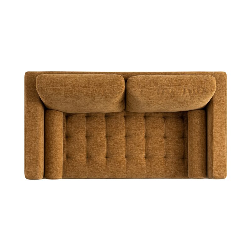 Henrietta 2-Seater Sofa, Spiced Honey Chenille - Image 7
