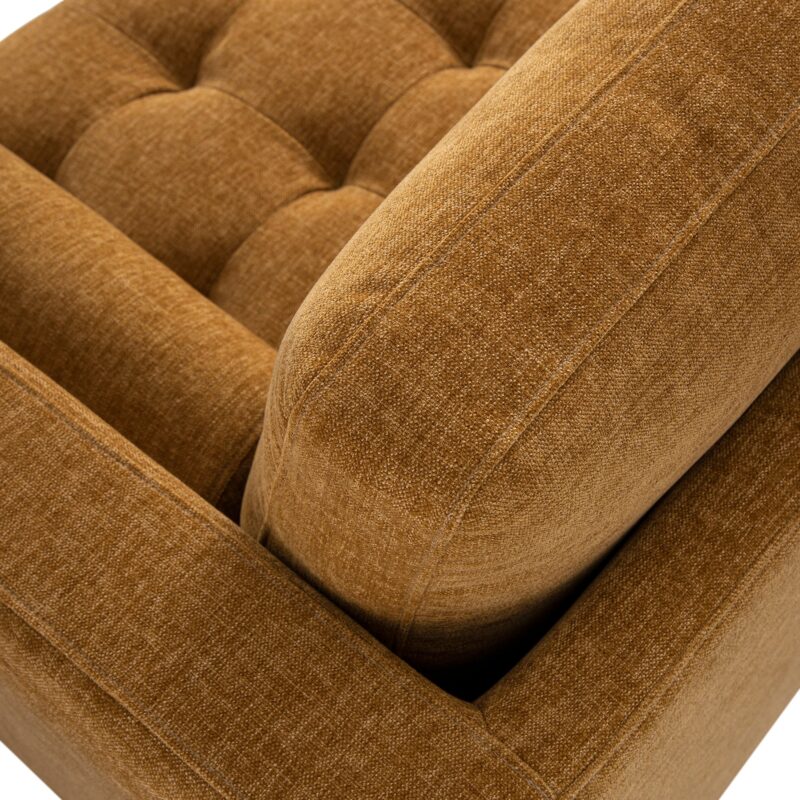 Henrietta 5+Seater Corner Sofa, Spiced Honey Chenille - Image 9