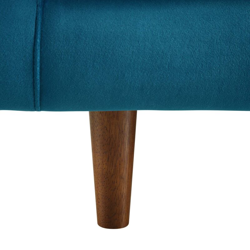 Henrietta Large 3-Seater Sofa, Teal Velvet - Image 14