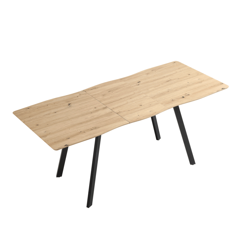 Weston Oak Effect Extendable 6-8 Seater Dining Table - Image 8