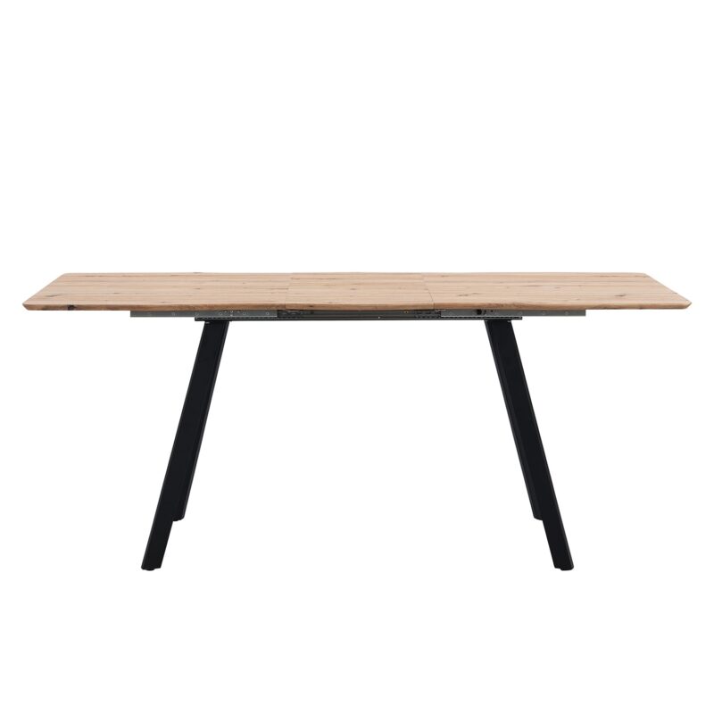 Weston Oak Effect Extendable 6-8 Seater Dining Table - Image 11