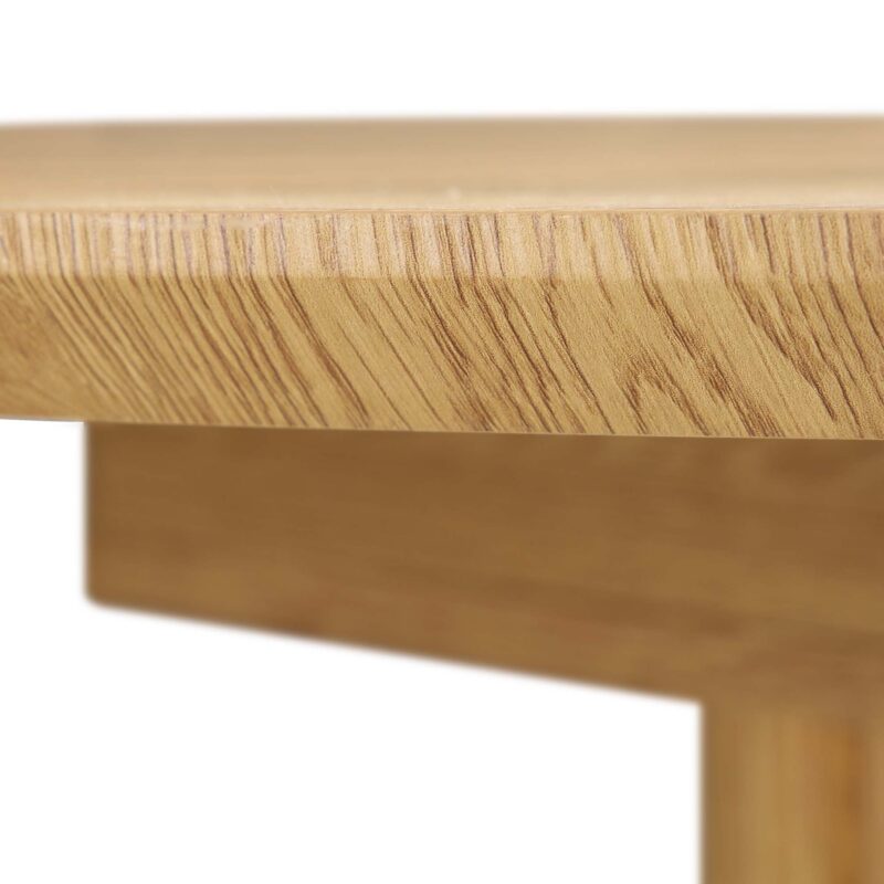 Maru Round 4-6 Seater Extending Oak Pedestal Dining Table, Oak - Image 14