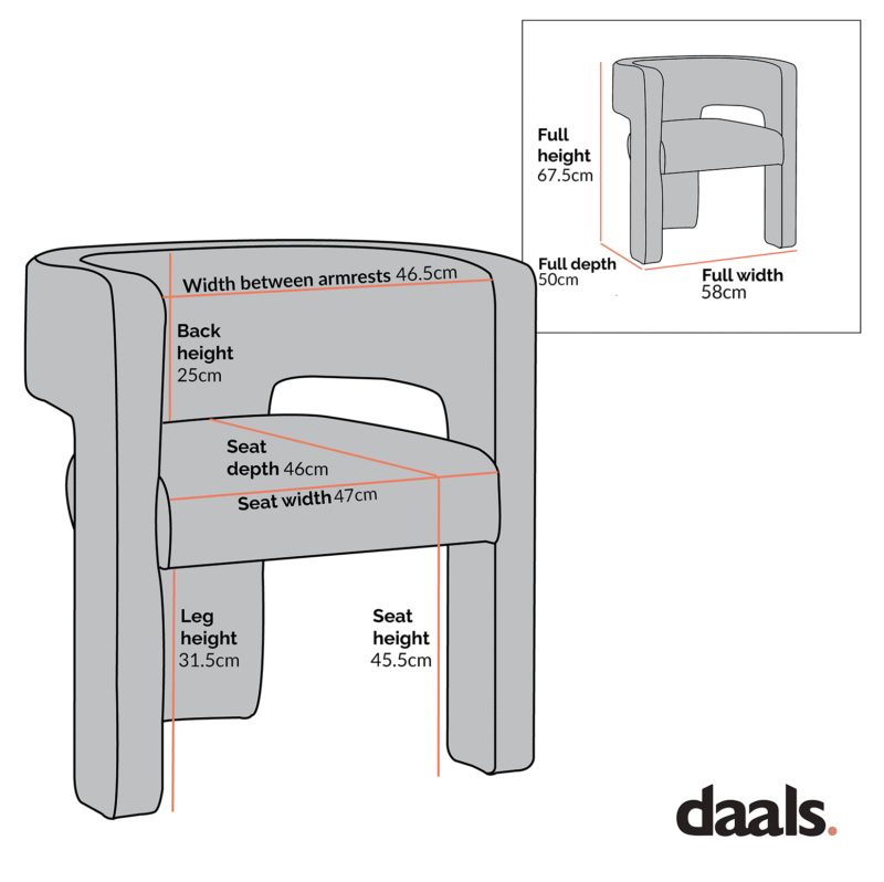 Greenwich Wheat Woven Textured Fabric Dining Chair - Image 3