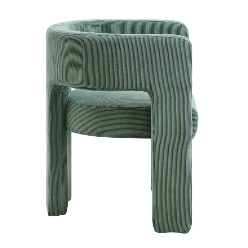 Greenwich Sage Green Corduroy Dining Chair - Image 6