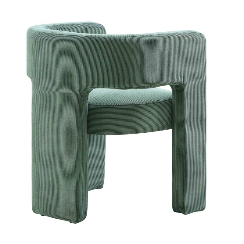 Greenwich Sage Green Corduroy Dining Chair - Image 7
