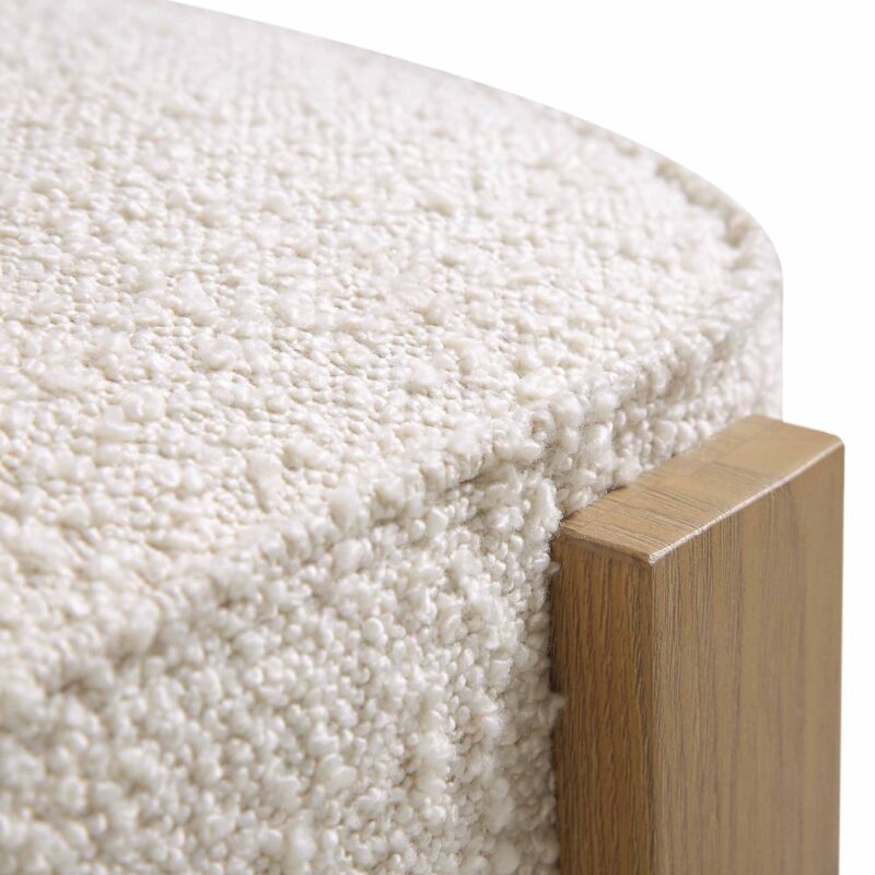 Ophelia Ecru Boucle Dining Chair - Image 12