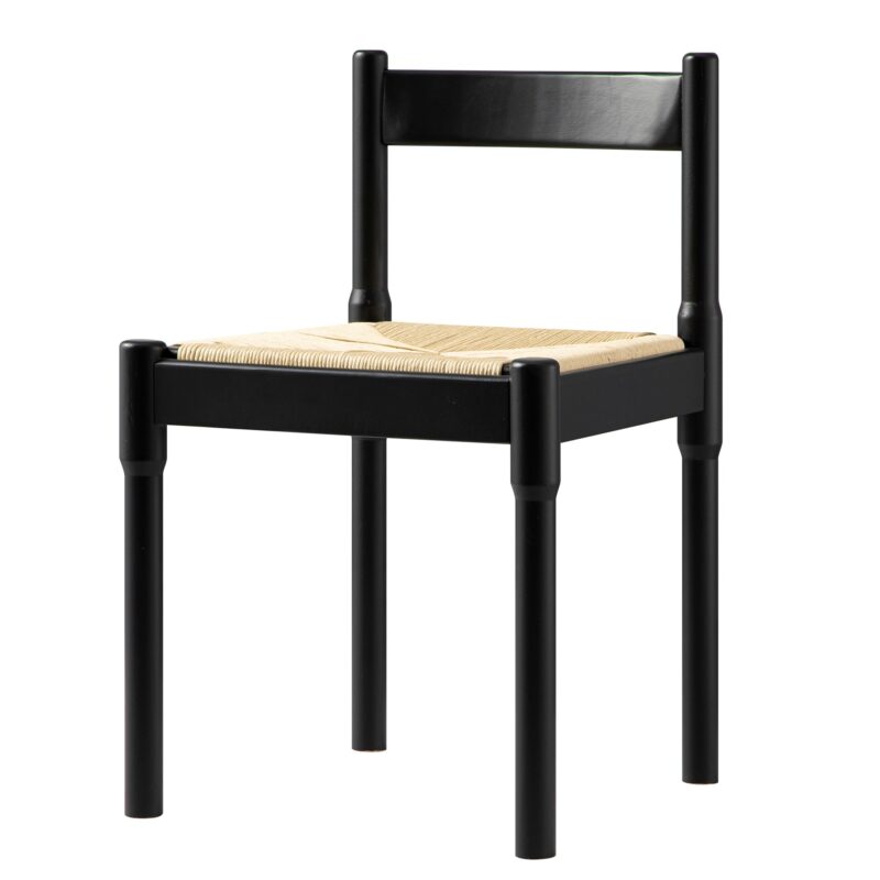 Minley 2-in-1 Dining Chair, Black Matte - Image 2