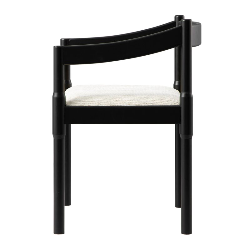 Minley 2-in-1 Carver Chair, Black Matte - Image 7
