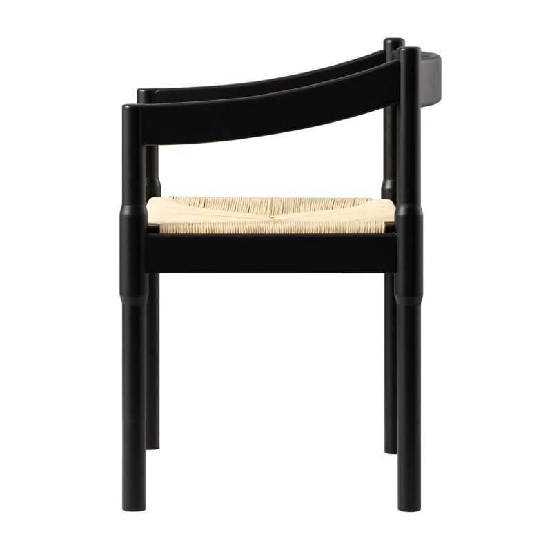 Minley 2-in-1 Carver Chair, Black Matte - Image 8