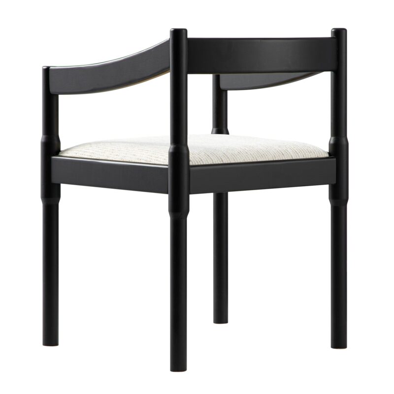 Minley 2-in-1 Carver Chair, Black Matte - Image 9