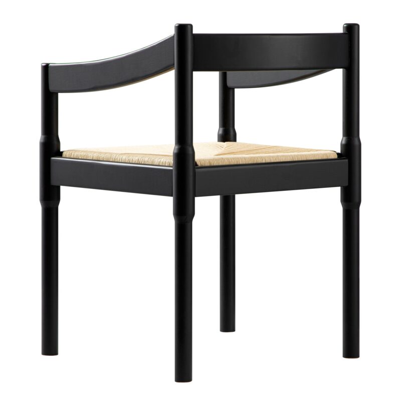 Minley 2-in-1 Carver Chair, Black Matte - Image 10