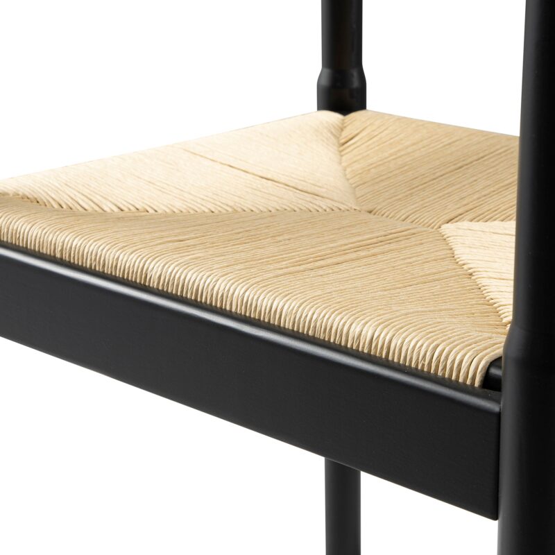 Minley 2-in-1 Carver Chair, Black Matte - Image 14