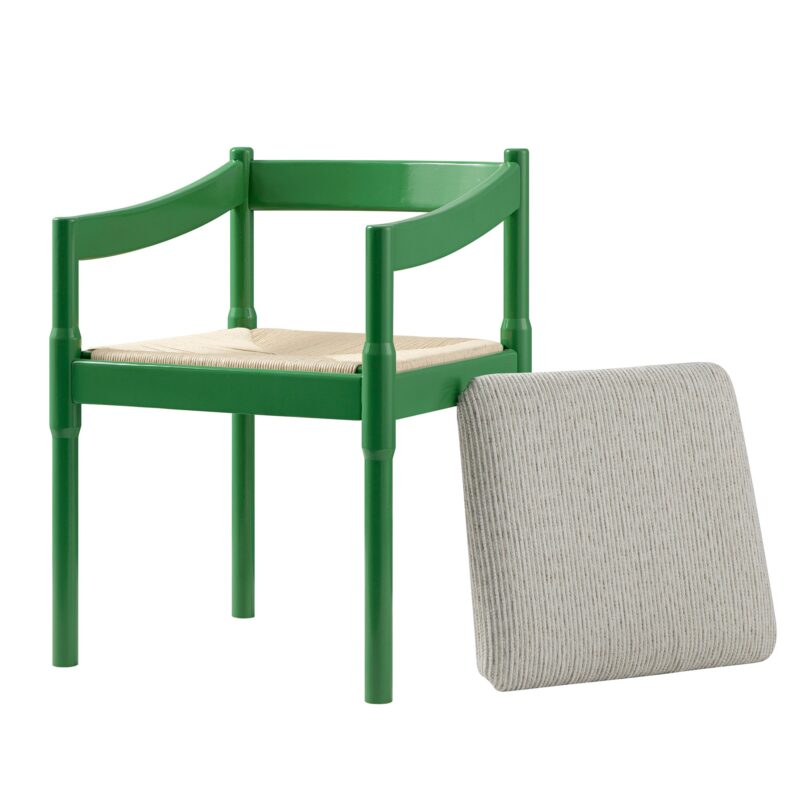 Minley 2-in-1 Carver Chair, Palm Green High Gloss - Image 4