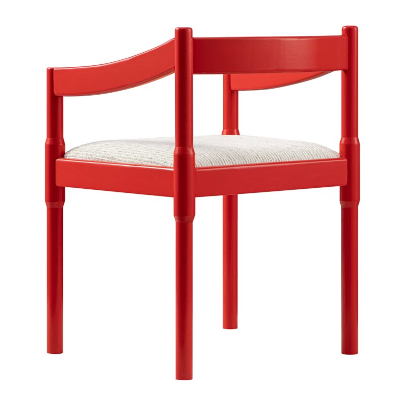 Minley 2-in-1 Carver Chair, Red High Gloss - Image 9