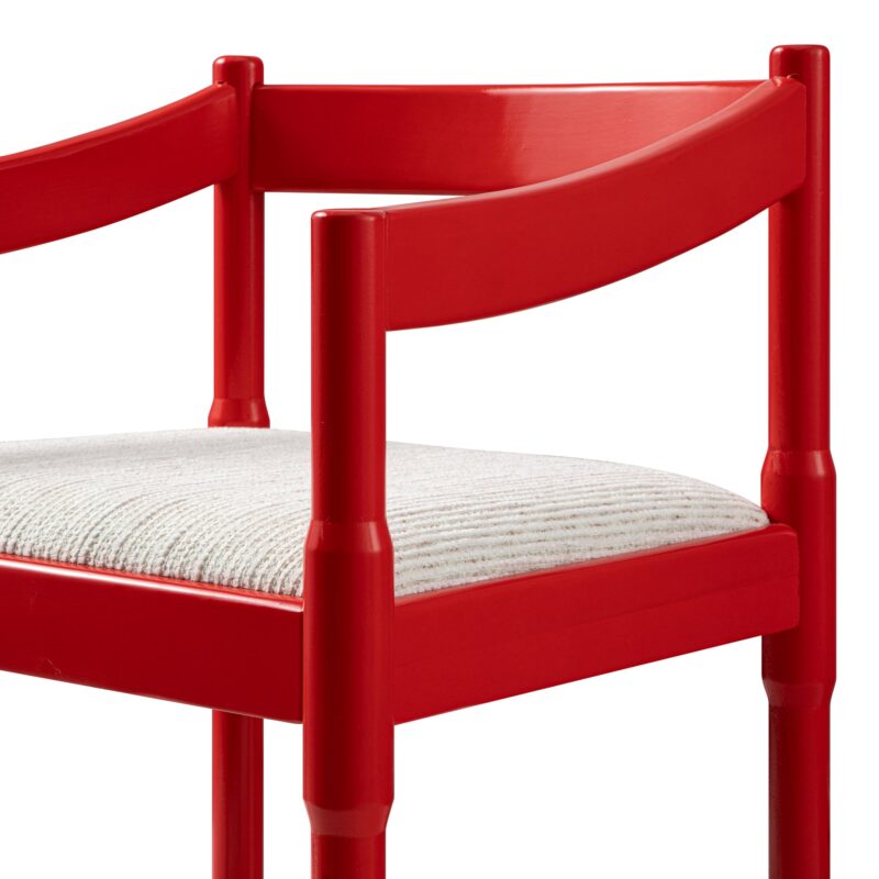 Minley 2-in-1 Carver Chair, Red High Gloss - Image 11