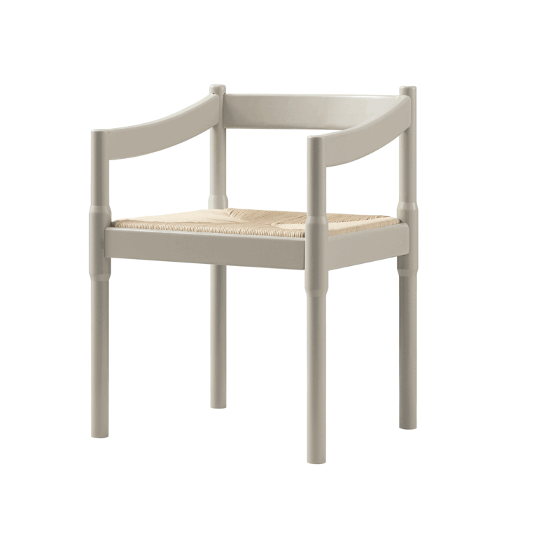 Minley 2-in-1 Carver Chair, Light Taupe High Gloss - Image 3