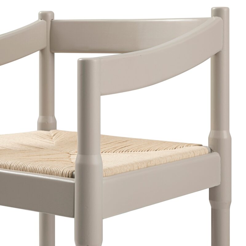 Minley 2-in-1 Carver Chair, Light Taupe High Gloss - Image 12