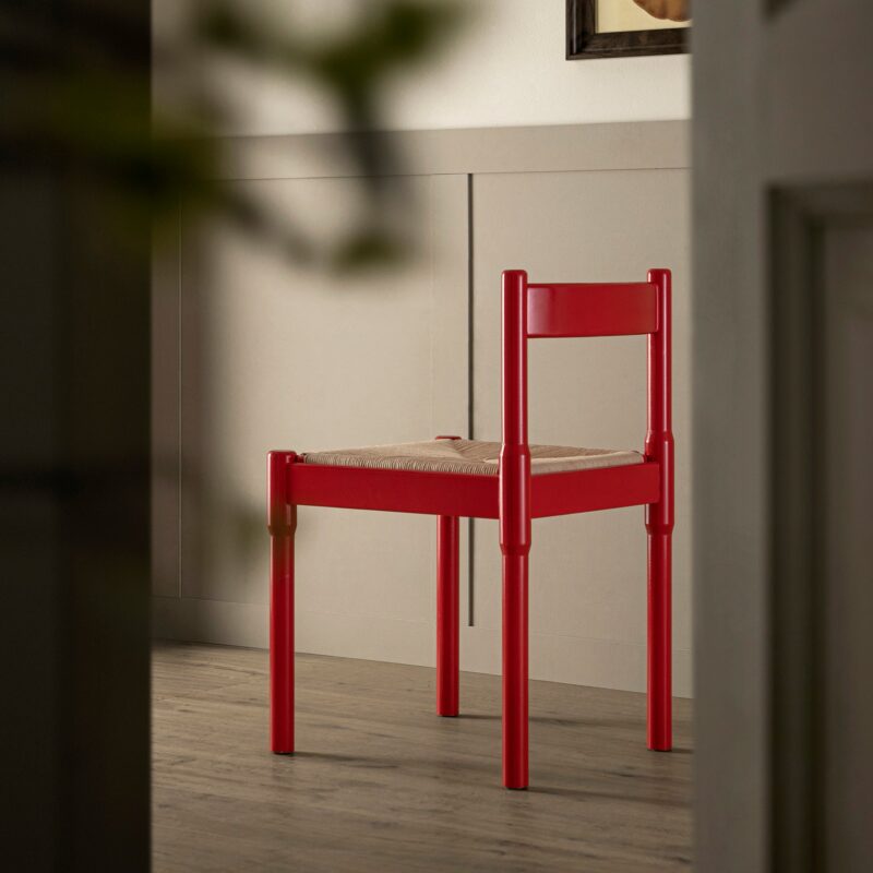 Minley 2-in-1 Dining Chair, Red High Gloss - Image 4