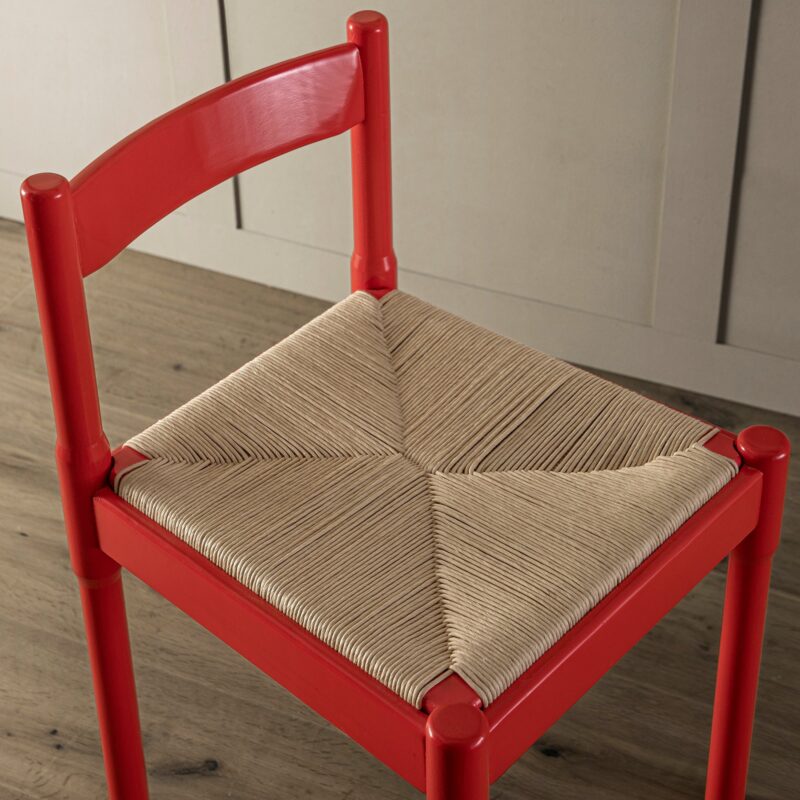 Minley 2-in-1 Dining Chair, Red High Gloss - Image 6