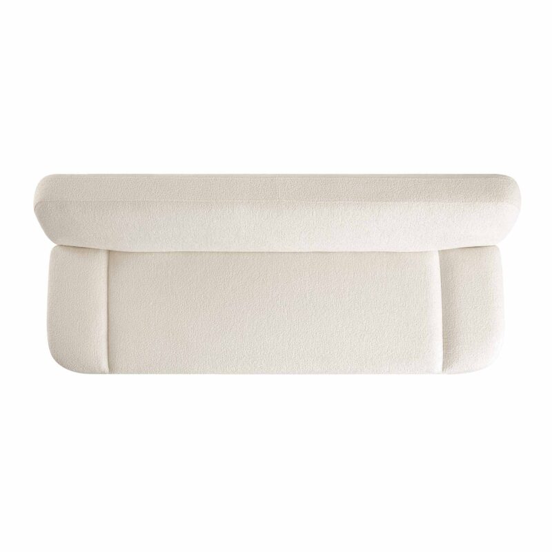 Solna 2-Seater Sofa Bed, Beige Boucle - Image 12