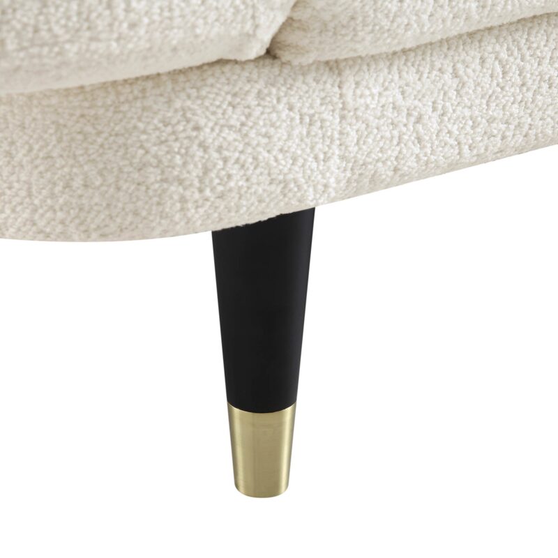 Solna 2-Seater Sofa Bed, Beige Boucle - Image 16