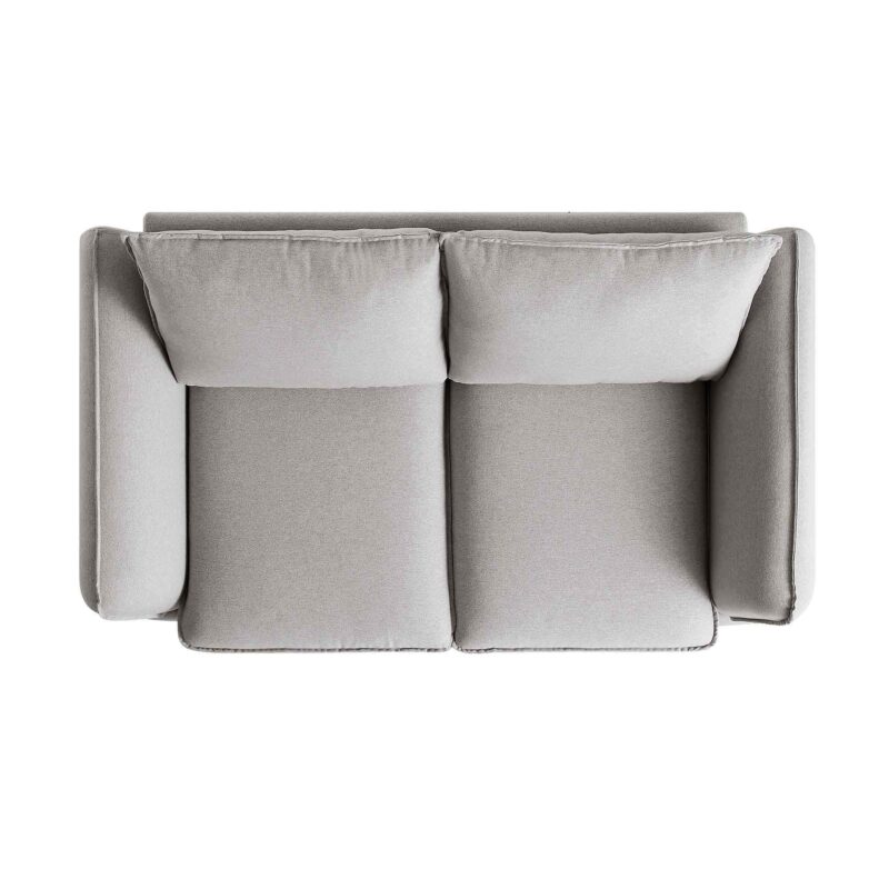 Obriel Grey Marl Fabric Sofa, 2-Seater - Image 7