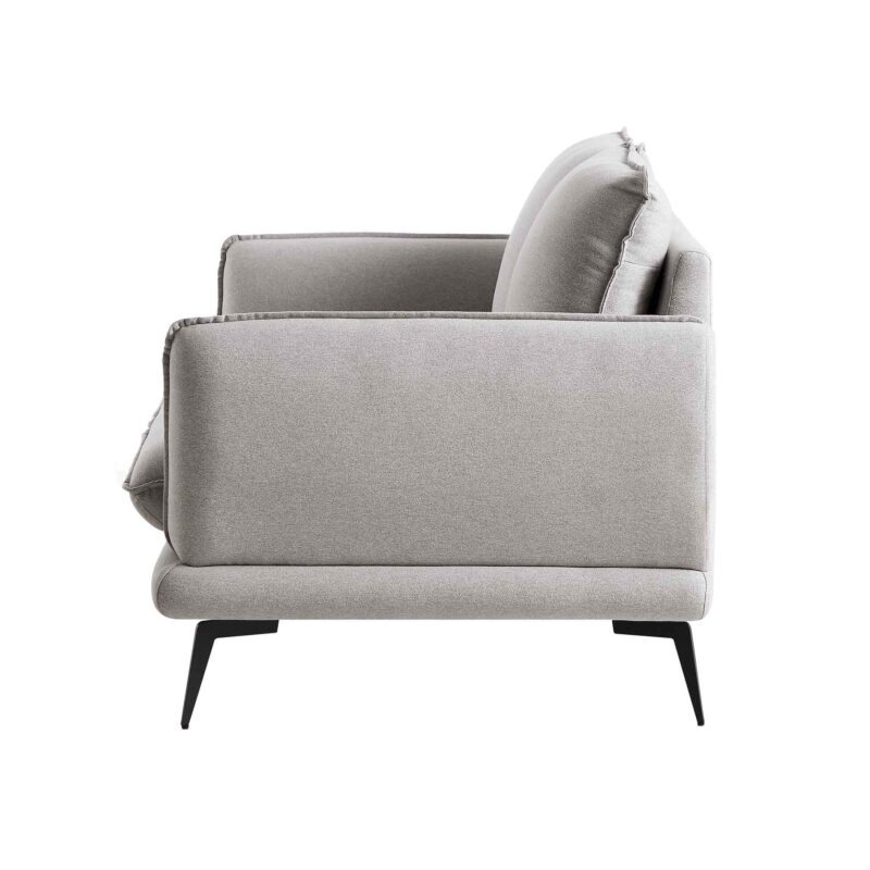 Obriel Grey Marl Fabric Sofa, 2-Seater - Image 8