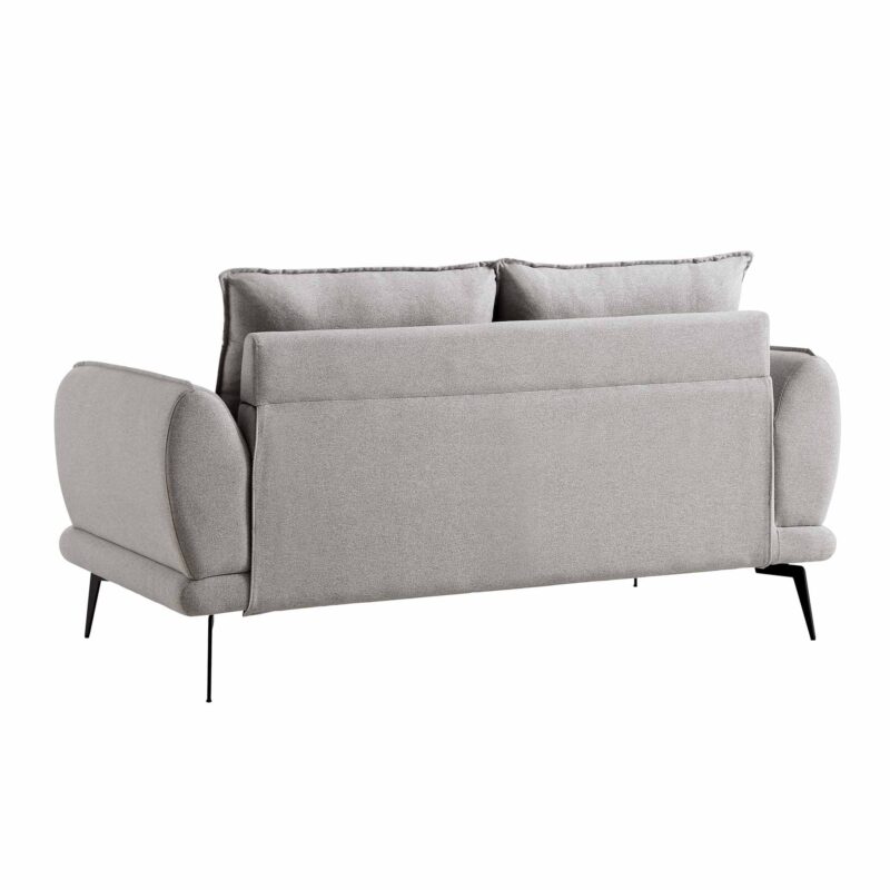 Obriel Grey Marl Fabric Sofa, 2-Seater - Image 9