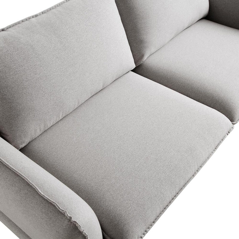 Obriel Grey Marl Fabric Sofa, 3-Seater - Image 11
