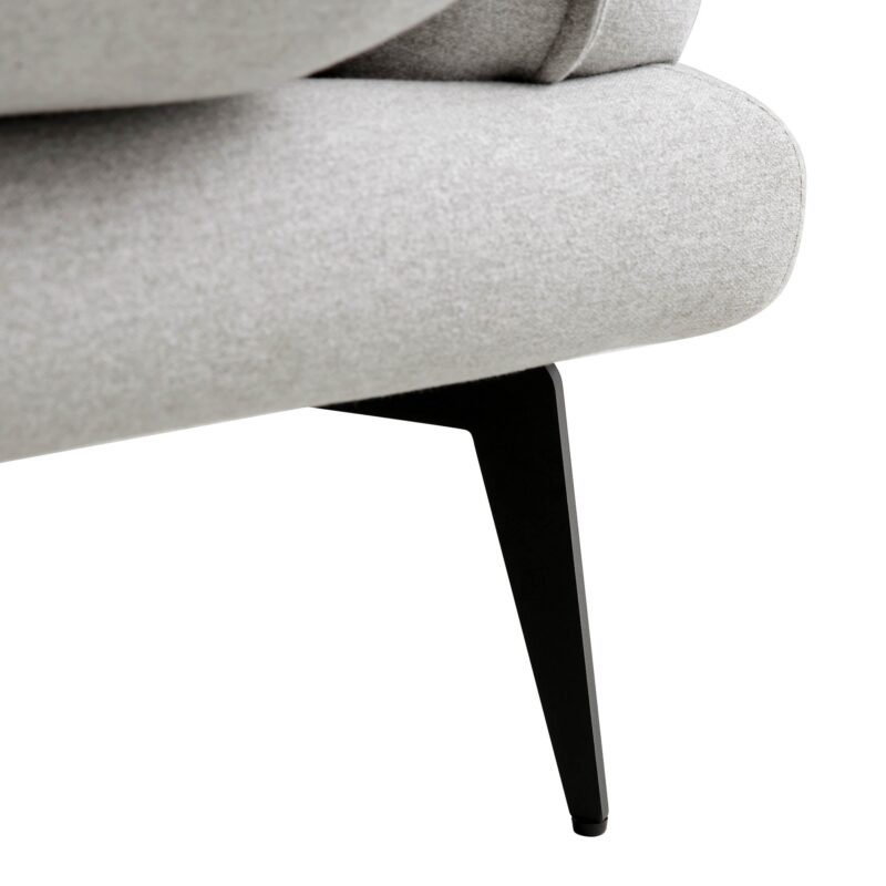 Obriel Grey Marl Fabric Sofa, 3-Seater - Image 12