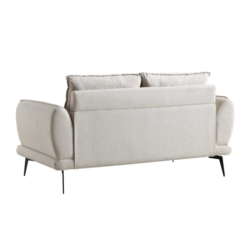 Obriel Oatmeal Fabric Sofa, 2-Seater - Image 9