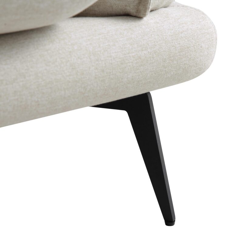 Obriel Oatmeal Fabric Sofa, 2-Seater - Image 13