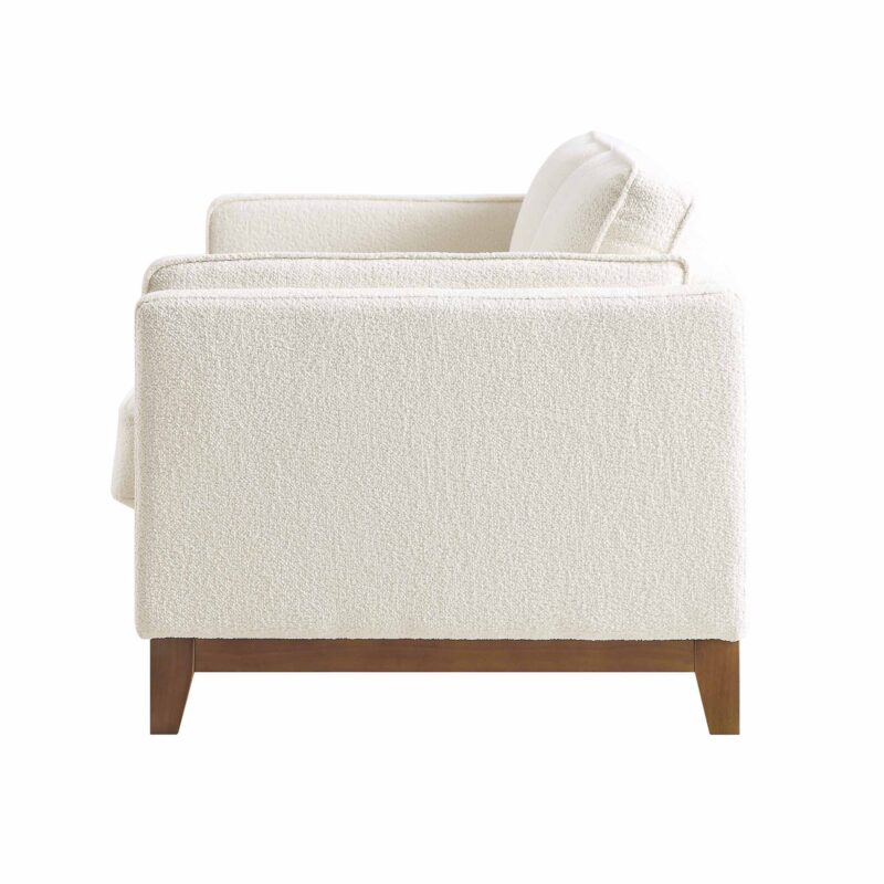 Dipley Beige Boucle Fabric Sofa, 2-Seater - Image 8