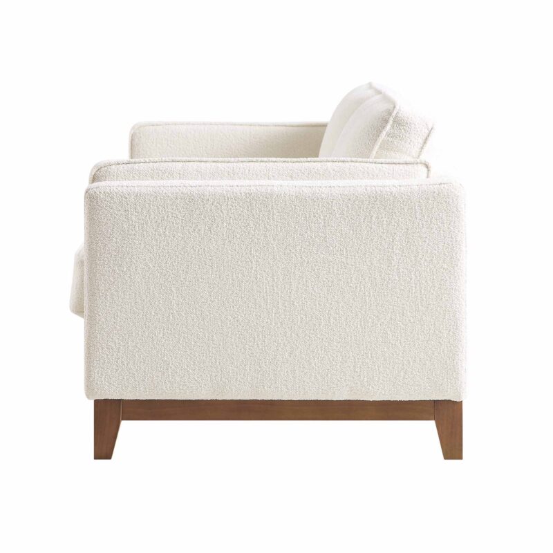 Dipley Beige Boucle Fabric Sofa, 3-Seater - Image 8