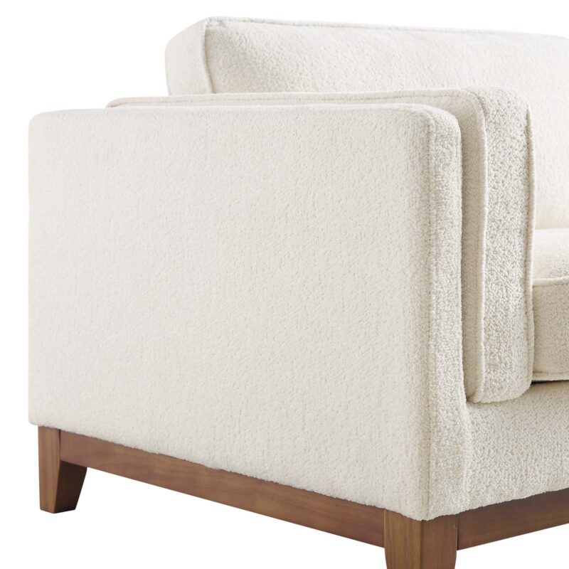 Dipley Beige Boucle Fabric Sofa, 3-Seater - Image 11