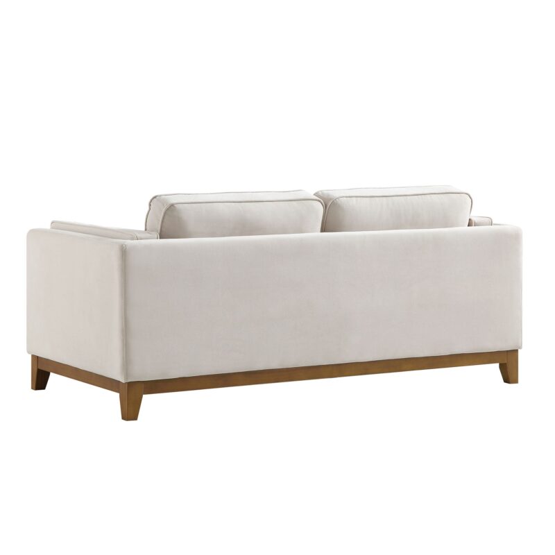 Dipley Champagne Velvet Sofa, 2-Seater - Image 9
