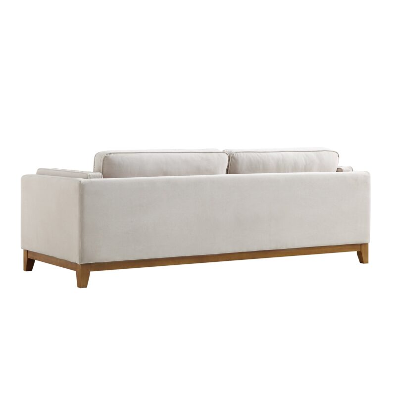Dipley Champagne Velvet Sofa, 3-Seater - Image 9
