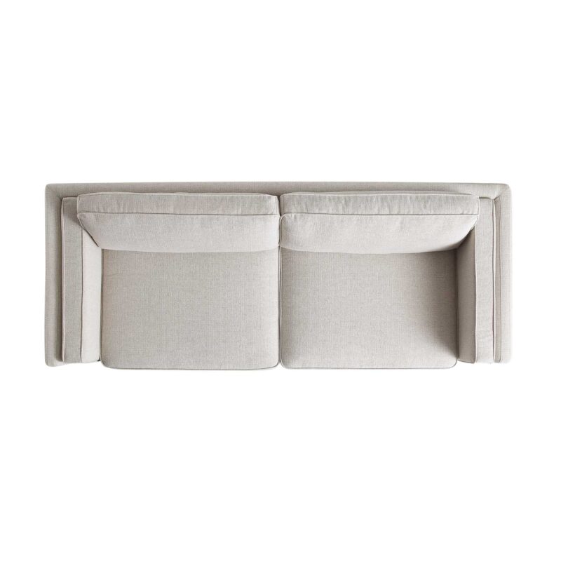Dipley Oatmeal Fabric Sofa, 3-Seater - Image 7