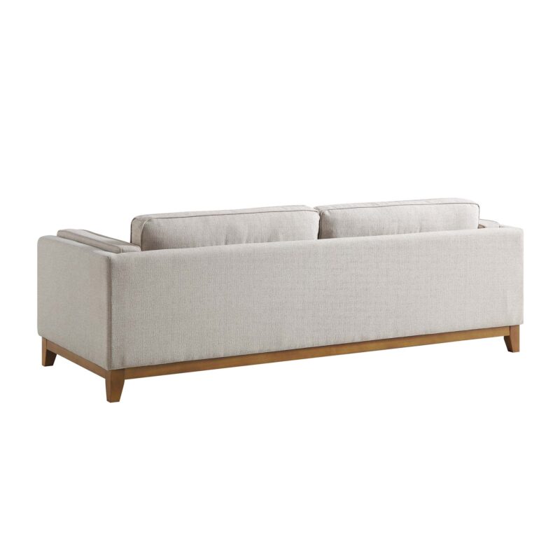 Dipley Oatmeal Fabric Sofa, 3-Seater - Image 9