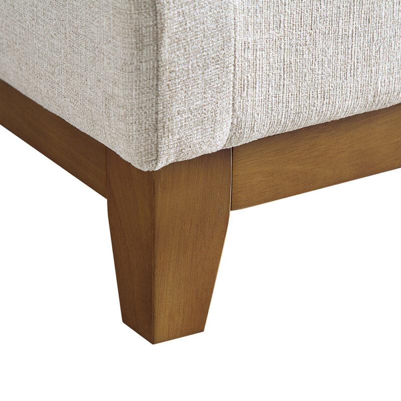 Dipley Oatmeal Fabric Sofa, 3-Seater - Image 12