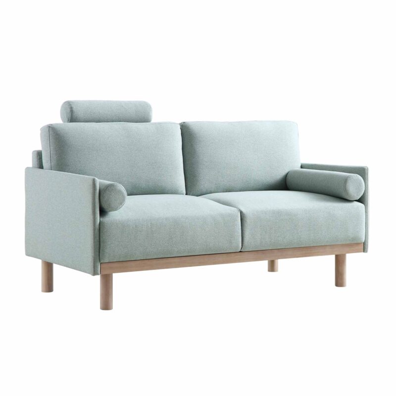 Timber Sage Green Fabric Sofa, 2-Seater - Image 7