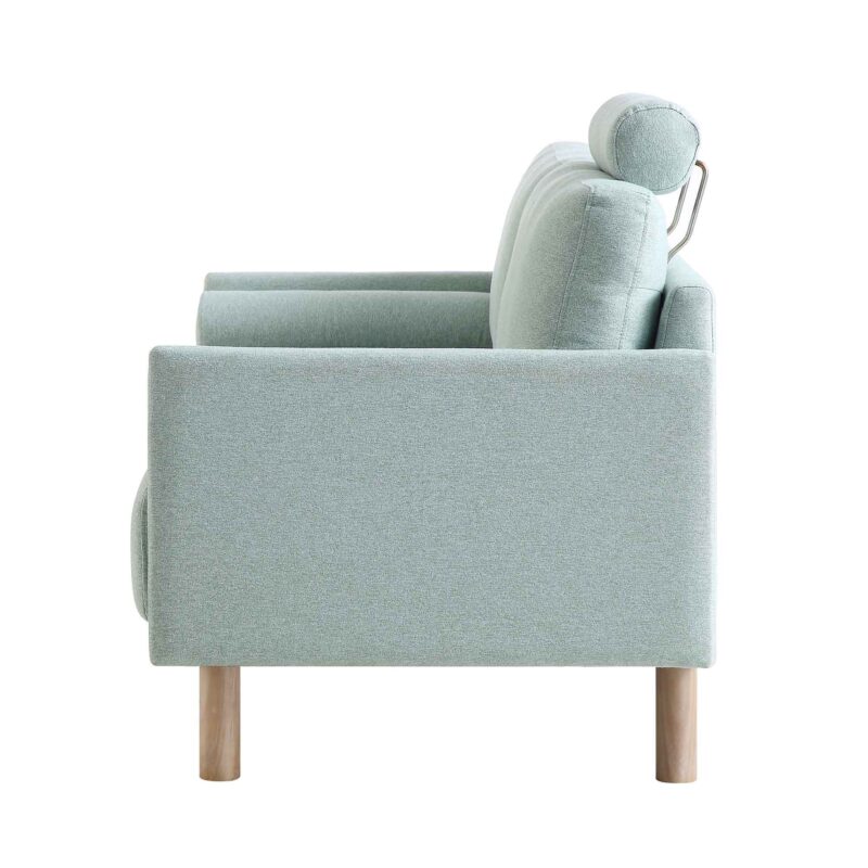 Timber Sage Green Fabric Sofa, 2-Seater - Image 9