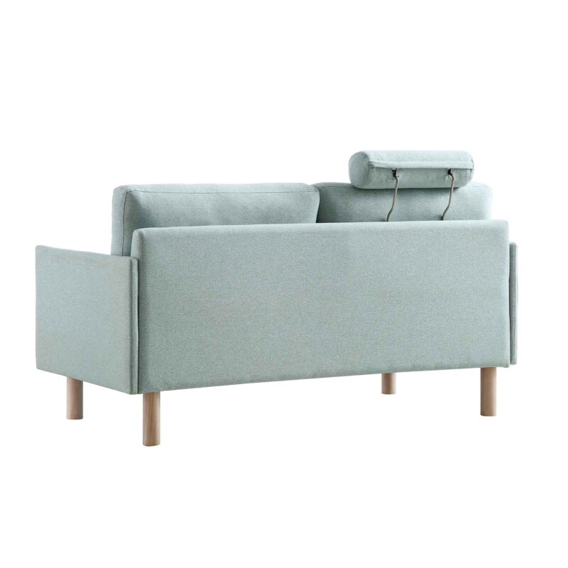 Timber Sage Green Fabric Sofa, 2-Seater - Image 10