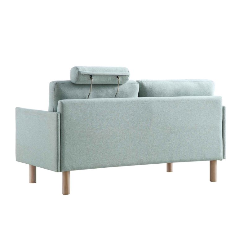 Timber Sage Green Fabric Sofa, 2-Seater - Image 11