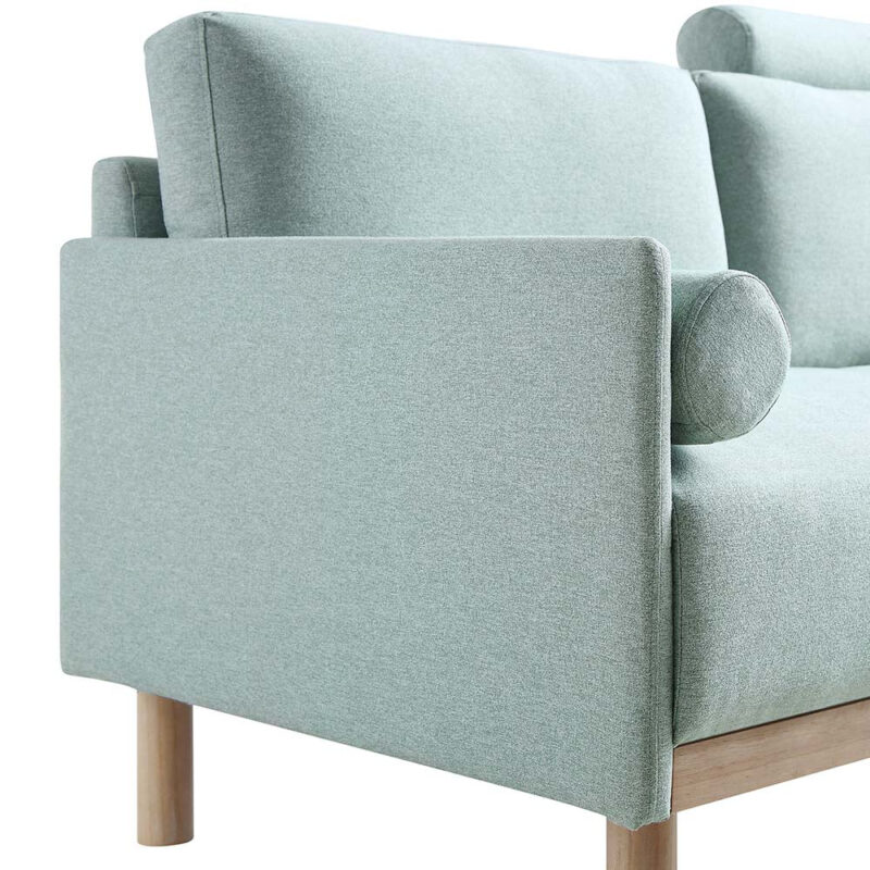 Timber Sage Green Fabric Sofa, 2-Seater - Image 12