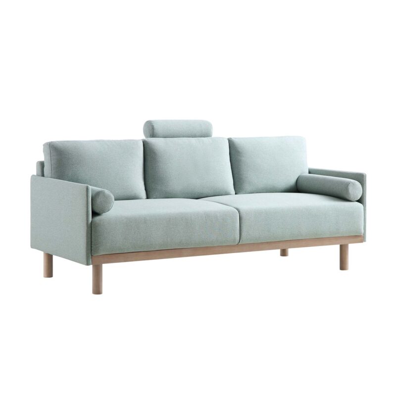 Timber Sage Green Fabric Sofa, 3-Seater - Image 7